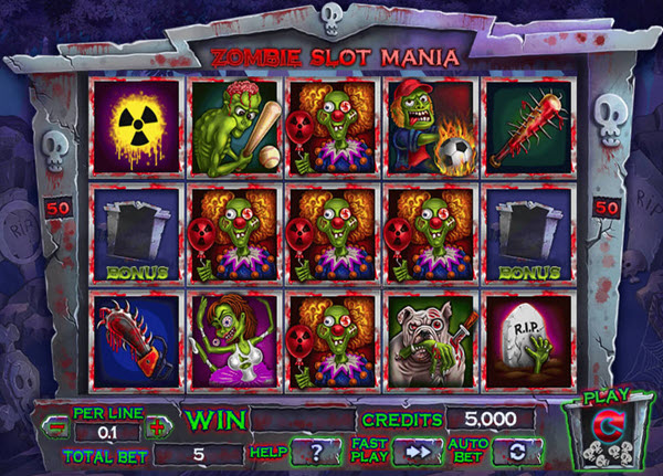 Zombie Slot Mania Slot