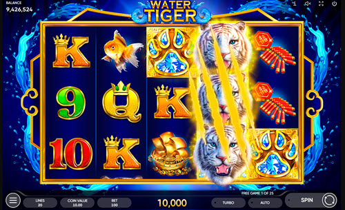 Water Tiger Slot