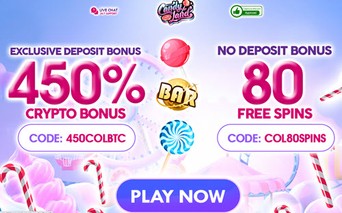 candy land casino no deposit bonus