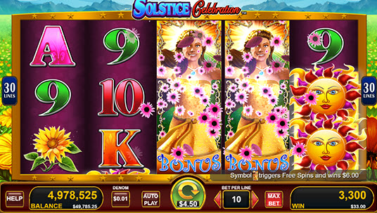 Solstice Celebration Slot