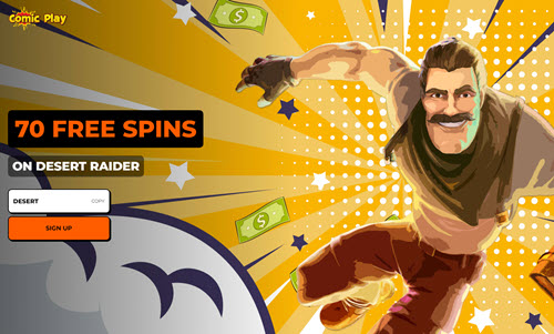 comic play casino free spins