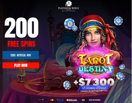 Platinum Reels Casino No Deposit Bonus