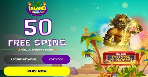 island reels no deposit bonus codes